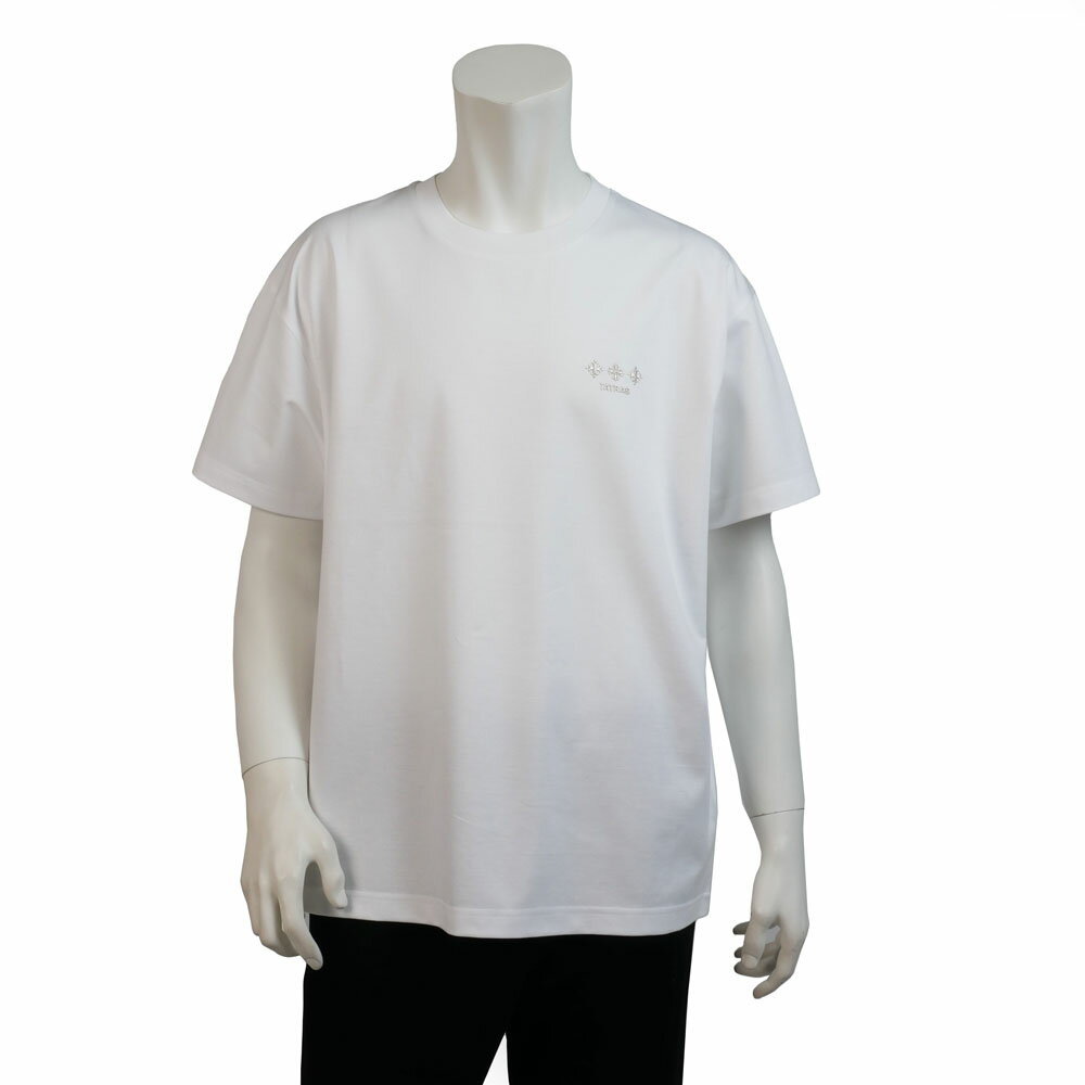 【10%OFFセール】TATRAS タトラス ヌンキ NUNKI メンズ 半袖 Tシャツ カットソー ホワイト ブラック 白 黒 2 3 4 5 mtat25s8193-m