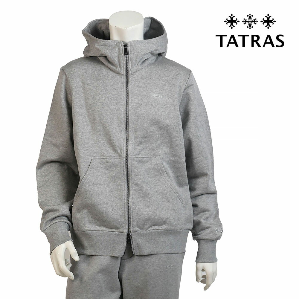 極美品 16SS⭐️TATRAS ジップアップパーカー 切り替え ロゴワッペン 楽天市場】tatras(スタイル(パーカー)ジップアップパーカー