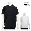 TATRAS タトラス RYDIA リディア メンズ 半袖 ポロシャツ ホワイト ブラック 白 黒 2 3 4 mtat25s8282-m