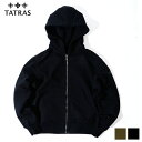 【20%OFF セール】TATRAS タトラス メンズ FADO ファド スウェットパーカー mtme24s8504-m 国内正規品 カーキ ブラック 春夏
