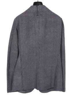 【国内正規品】T-JACKETティージャケット刺し子風2Bシングルテーラードジャケット419-60710001ネイビー
