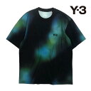 【10%OFFセール】Y-3 ワイスリー M REG AOP TEE 半袖カットソー マルチカラー S M jl6880 MULTICOLOR