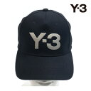 Y-3 ワイスリー キャップ ブラック U Y3 CLASSIC LOGO CAP jp1142 OSFM OSFW bk+talc