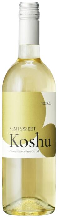 甲州セミスイート 2024 750ml 白 やや甘口 Alc10%