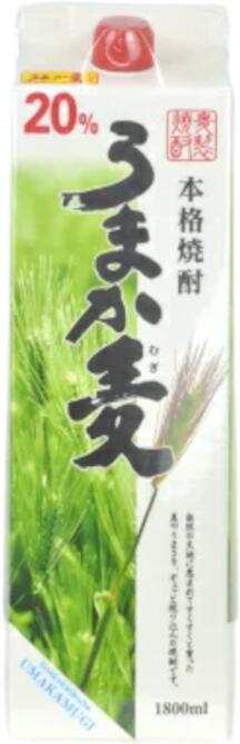 【1本】うまか麦 20度 1