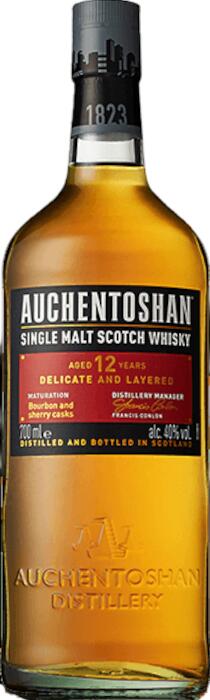 オーヘントッシャン 12年 700ml シングルモルトスコッチウイスキー ALC40%