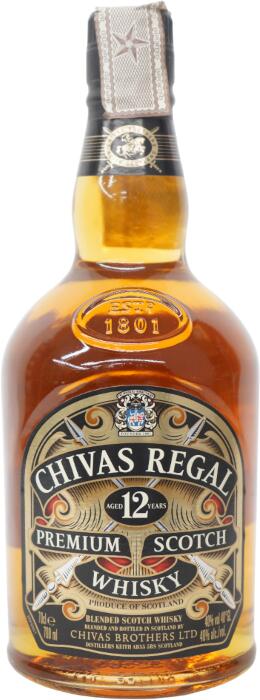 【長期不動在庫・ラベル不良・箱不良】シーバスリーガル 12年 700ml 40度 スコッチウイスキー 瓶