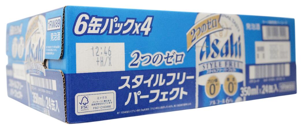 アサヒ　スタイルフリー パーフェクト 350ml 6缶×4 (1ケース：24本)のサムネイル