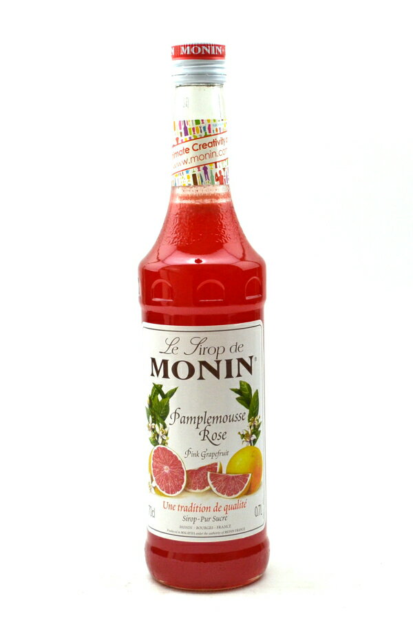 【賞味期限：2025年2月22日】モナン MONIN ピンクグレープフルーツシロップ 700ml