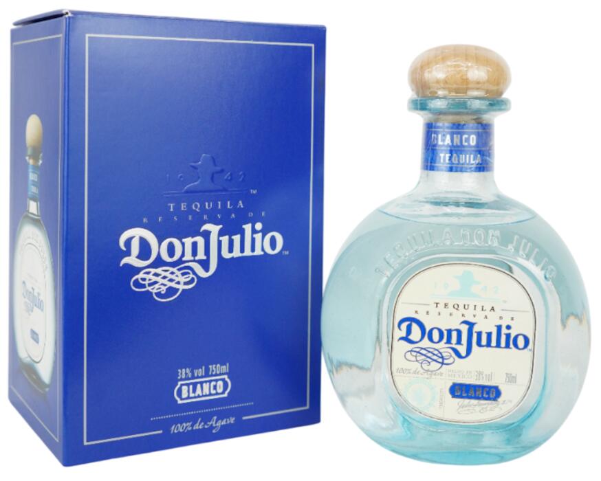 【1本】ドン フリオ ブランコ 750ml 38% テキーラ 瓶（箱付き）