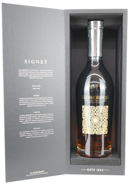 【1本】グレンモーレンジ シグネット 700ml 46度 スコッチウイスキー 瓶（箱付き）
