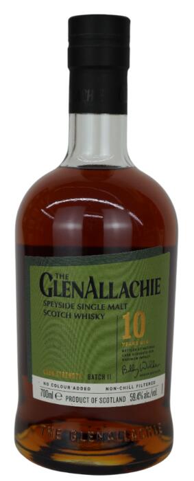 【1本】グレンアラヒー10年カスクストレングス 700ml 59.4度 スコッチウイスキー 瓶（箱付き）
