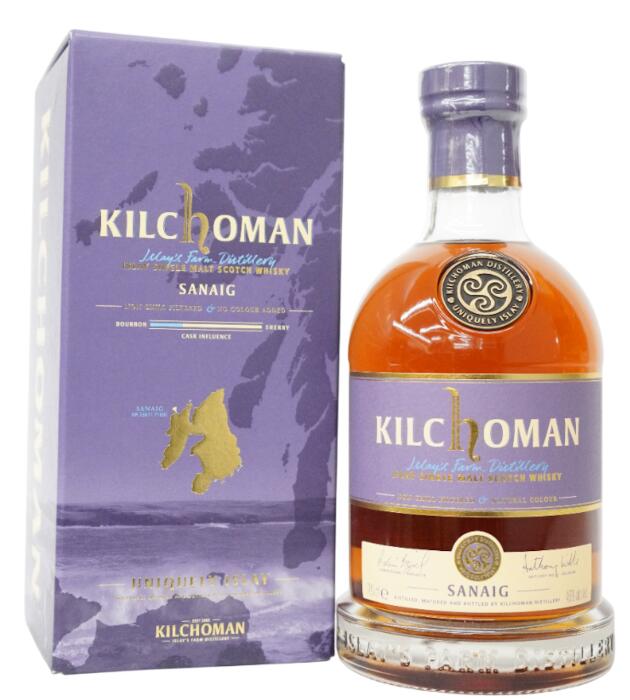 キルホーマン サナイグ 700ml スコッチウイスキー Alc46％