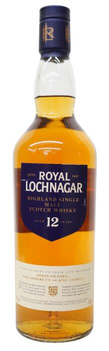 ロイヤルロッホナガー 12年 700ml スコッチウイスキー Alc40% 瓶