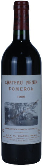 シャトー・ネナン 1996 750ml 赤 CHATEAU NENIN