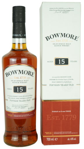 ボウモア 15年 700ml ボウモア 15年 700ml