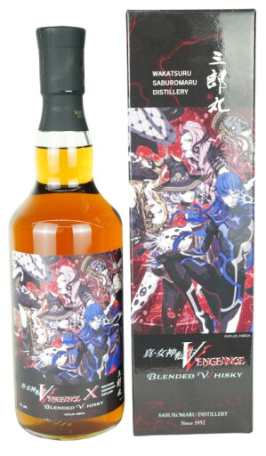 三郎丸蒸留所 真・女神転生V VENGEANCE Blended Whisky700ml 三郎丸蒸留所 真・女神転生V VENGEANCE Blended Whisky700ml