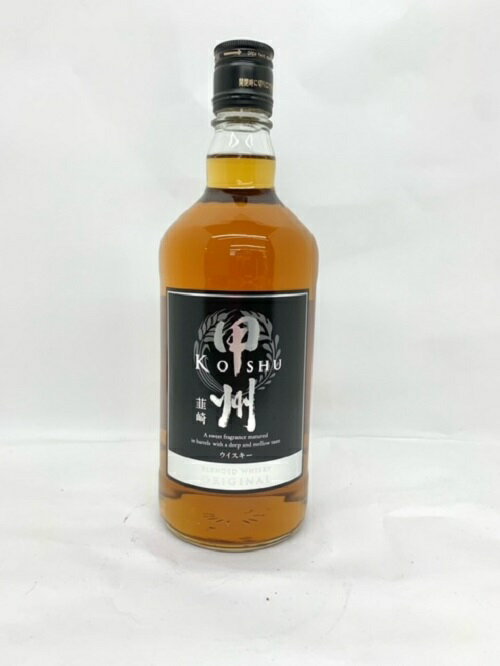 甲州韮崎オリジナルウイスキー〈KOSHU NIRASAKI ORIGINAL BLENDED WHISKY〉