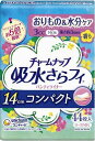 【訳あり商品】チャームナップ 吸水さらフィ パンティライナー コンパクト ローズの香り 3cc 44枚 14cm