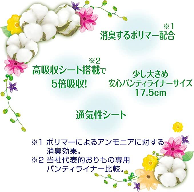 チャームナップ 吸水さらフィ オーガニックコットン 微量用 無香料 羽なし 5cc 17.5cm 36コ入 up-shop-10000022 アップショップ サンプル画像3
