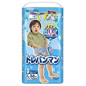 ユニ・チャーム トレパンマン トレーニング専用パンツ 男の子用 L 36枚入