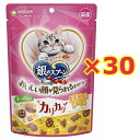 【ケース販売30個セット・送料無料】銀のスプーン おいしい顔が見られるおやつ カリカリ チキン&チーズ 60g