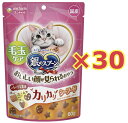 【ケース販売30個セット・送料無料】銀のスプーン おいしい顔が見られるおやつ カリカリ 毛玉ケア シーフード 60g