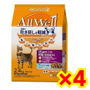 【ケース販売4袋・送料無料】オールウェル(AllWell) 15歳以上の腎臓の健康維持用 フィッシュ味 挽き小魚とささみフリーズドライパウダー入り 2.4kg×...