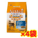【ケース販売4個セット・送料無料】オールウェル(AllWell) キャットフード 10歳以上用 フィッシュ味(5袋入×4セット)