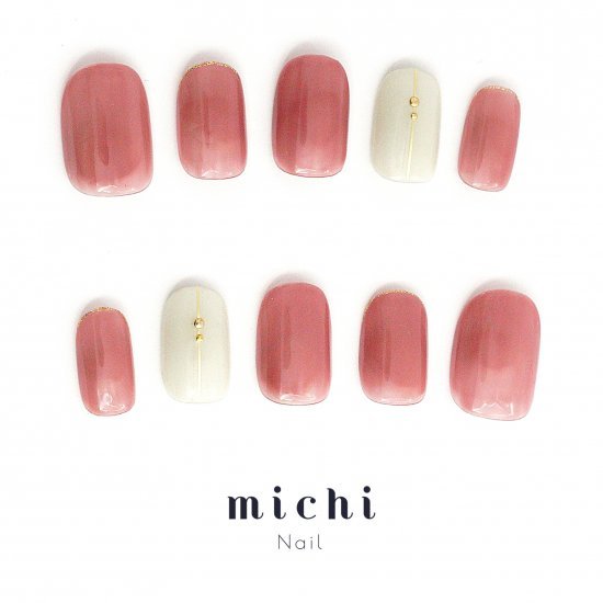 シンプルシアーネイル michinail ネイルチップ ミチネイル ネイル つけ爪 ハンドメイドネイル ショートネイル ニュアンスネイル ブライダルネイル 成人式ネイル