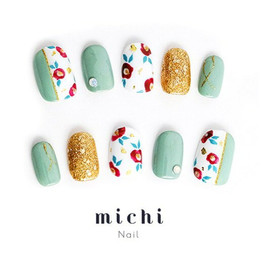 くすみカラーの椿ネイル michinail ネイルチップ ミチネイル ネイル つけ爪 ハンドメイドネイル ショートネイル ニュアンスネイル ブライダルネイル 成人式ネイル くすみカラーの椿ネイル michinail ネイルチップ ミチネイル ネイル つけ爪 ハンドメイドネイル ショートネイル ニュアンスネイル ブライダルネイル 成人式ネイル