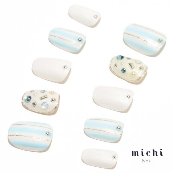 Sha-Nail Pro PLUS 写ネイル ネイルシール 花綴り/銀 はなつづり/シルバー HTD-PS【送料無料】 メール便対応商品