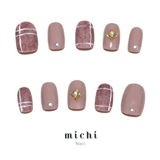 ココアブラウンのファーチェックネイル michinail ネイルチップ ミチネイル ネイル つけ爪 ハンドメイドネイル ショートネイル ニュアンスネイル ブライダルネイル 成人式ネイル ココアブラウンのファーチェックネイル michinail ネイルチップ ミチネイル ネイル つけ爪 ハンドメイドネイル ショートネイル ニュアンスネイル ブライダルネイル 成人式ネイル