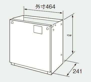 ノーリツ 給湯器 部材 0708360 据置台D66-450-W 【0708360】