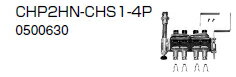ノーリツ 温水暖房システム 部材 端末器 関連部材 ヘッダー関連 CHP2HN-CHS1-4P【0500630】