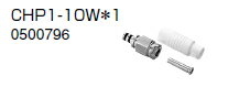 ノーリツ 温水暖房システム 部材 端末器 関連部材 ヘッダー関連 CHP1-10W＊1【0500796】