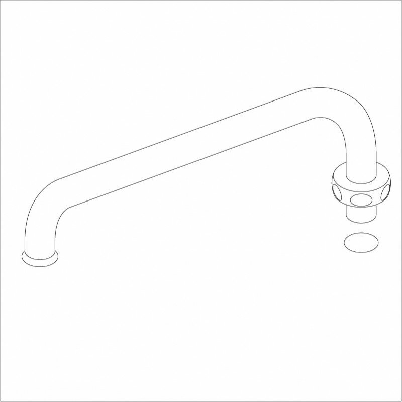 KVK　【KPP161/800】　旧MYMパイプ250mm　旧MYM補修部品＞パイプ関連【NP後払いOK】