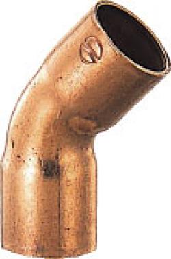 【品名】銅管　45°エルボ【サイズ】22.22年式やメーカー違いなどで予告なしに写真と変わる場合があります。色やメーカーを指定される場合は事前にご連絡ください。