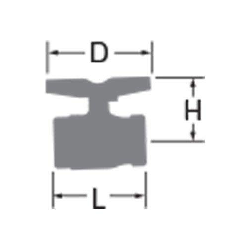 キッツ 【形式：KITZ-TT-15 商品コード：01202193】 汎用ボールバルブ KITZ-TT-15 1/2