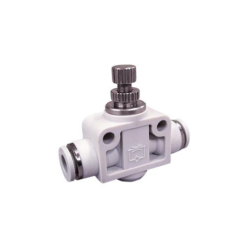 【仕様】●流体:空気(その他の気体または液体は適用外)●使用圧力範囲:0〜0.9MPa●温度範囲:0〜60℃●適用チューブ材質:ポリウレタン及びナイロン詳細情報・スペックサイズ：4適用チューブ外径φD：4A：11.5B：40.5φd：3.2C：14.5F：6.5G：16J：14φP：11.3S：6.5概算重量(g)：12