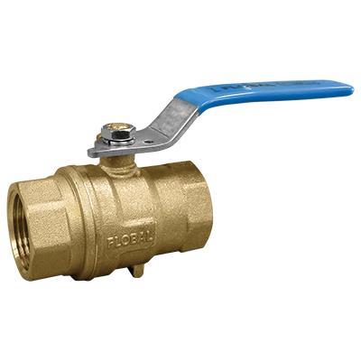 【在庫あり】フローバル 【形式：G06-08 商品コード：01200305】黄銅製フルボアボールバルブ G06-08 1"