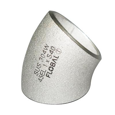 フローバル 【形式：B-45E(L)-40S-3/4 商品コード：09101211】 SUSロングエルボB-45E(L)-40S-3/4