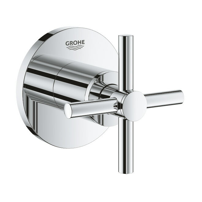 【直送商品】GROHE[グローエ]　浴室用水栓　【19 069 30J】　アトリオ 埋込ストップバルブ 化粧部【NP後払い不可】