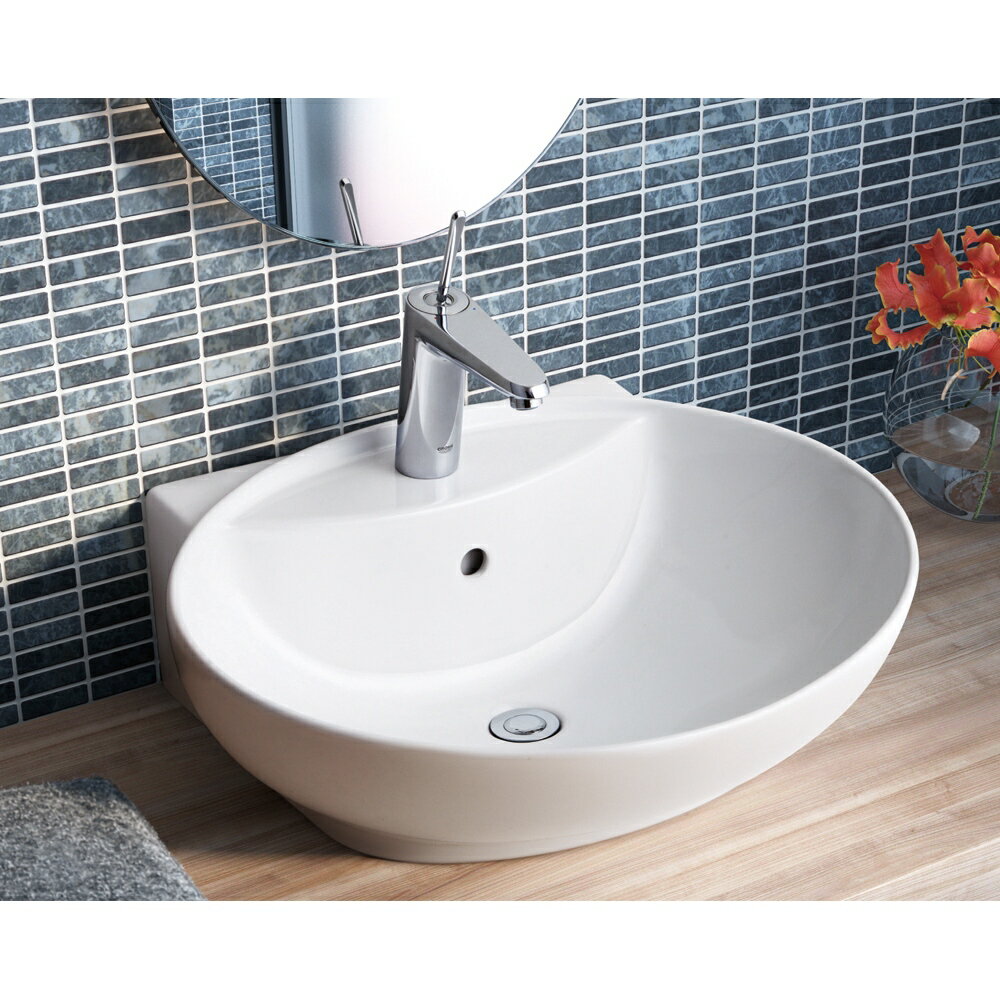 【直送商品】GROHE[グローエ]　洗面器・バスタブ・トイレ　【JPK 10300】　グローエジャパンコレクション　洗面器 オーバル型ベッセル洗面器【NP後払い不可】