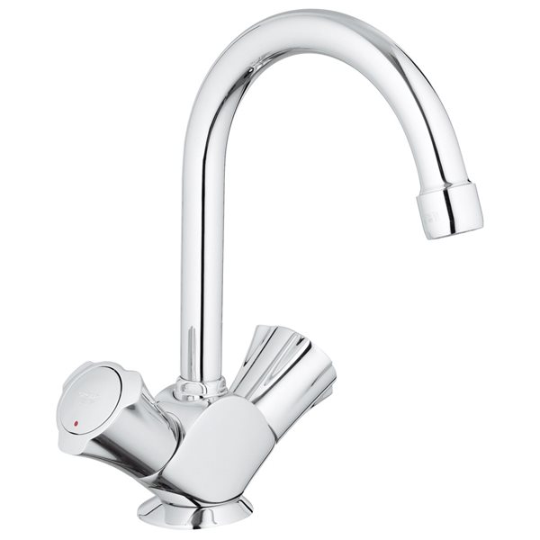 【直送商品】GROHE[グローエ]洗面用水栓 【JP 2584 02】 コスタ 2ハンドル洗面混合栓(引棒付)【NP後払い不可】