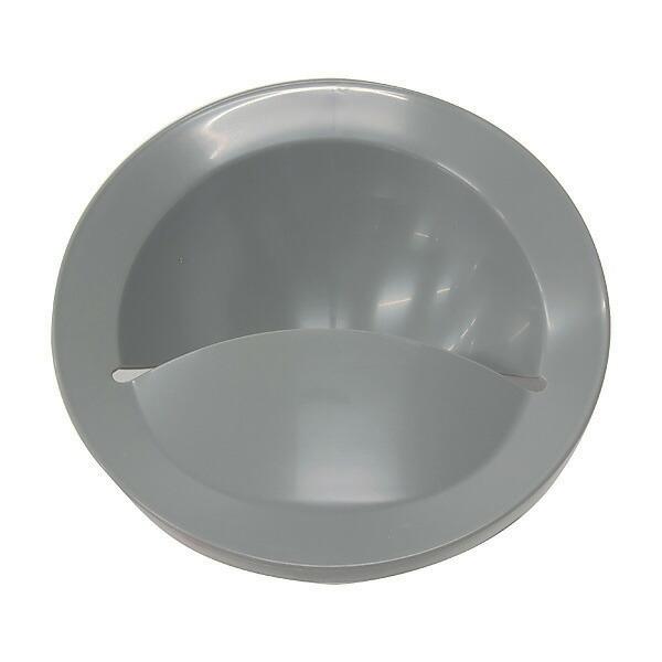 適用商品:Q、Uシンク用サイズ：φ144x10.5材質:樹脂製(PP)カラー：グレー注意事項:ご使用中の排水プレートの寸法をご確認下さい。