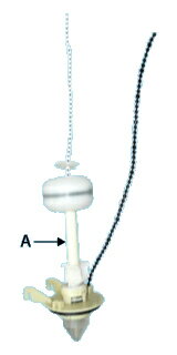 INAX　LIXIL・リクシル　フラッパー弁ASSY【A-7633-1】【A76331】