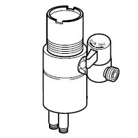 ナニワ製作所　分岐水栓　【NSJ-SSD7】　対応メーカー：TOTO　【NSJSSD7】