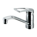 カクダイ シングルレバー混合栓 受注生産品【117-062K-180】