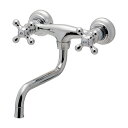 カクダイ 【128-118】 2ハンドル混合栓 水栓金具 混合栓